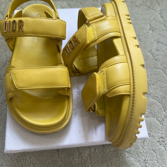 Women dioract sandal leather - Picture 3 of 8